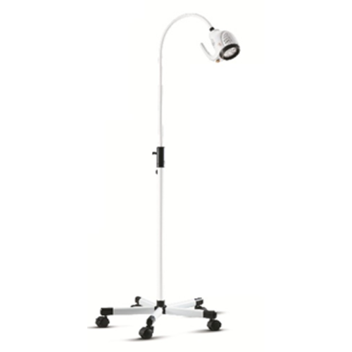 Lampada LED da visita su stativo a 5 razze 40.000Lx