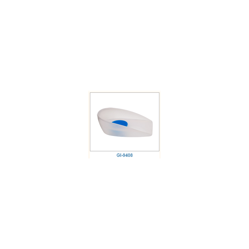 Coppia cuscinetti protettori talloni in silicone c/bordo mis. S