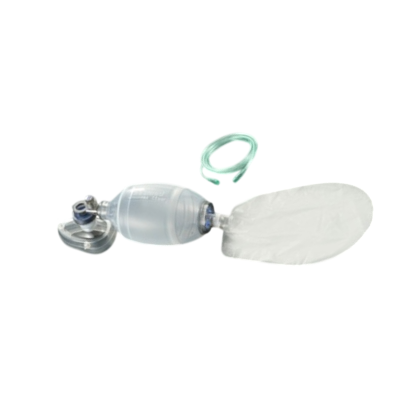Pallone Silicone adulto, reservoire, 1 maschera, valvola, tubo O2