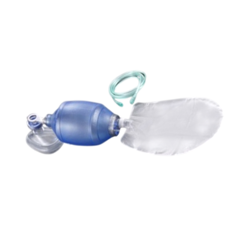 Pallone neonatale PVC reservoir, masc, valvola, tubo O2