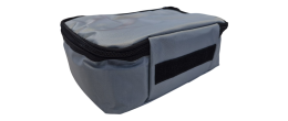 Borsello interno grigio mis 28x20x9