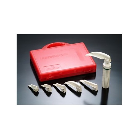 Set laringoscopio fibre ottiche