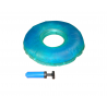 Cuscino antidecubito ciambella con foro interno - In PVC con gel-aria